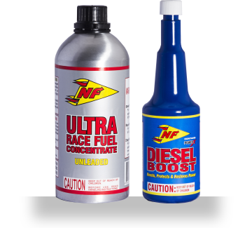 NF Ultra Race Fuel Concentrate y NF Diesel Boost, los aditivos probados por Max My Ride